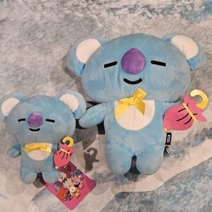 BT21 Koya Plush Bundle BTS Character 13" 8" Stuffed Animal Set